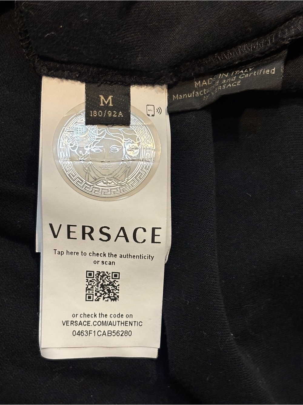 Versace Rhinestone Tee - Picture 5 of 6